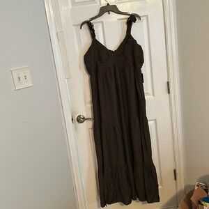 Dress.   Greenish gray